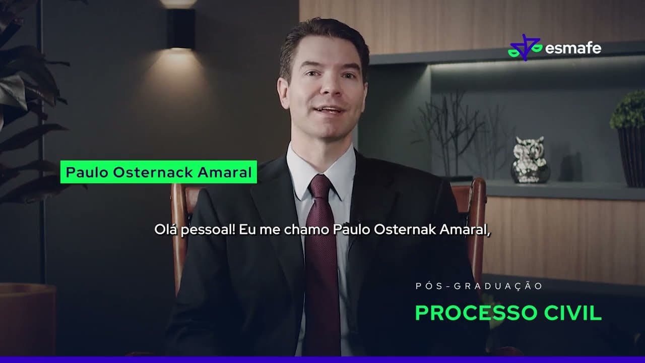 Apresentação do curso Processo Civil