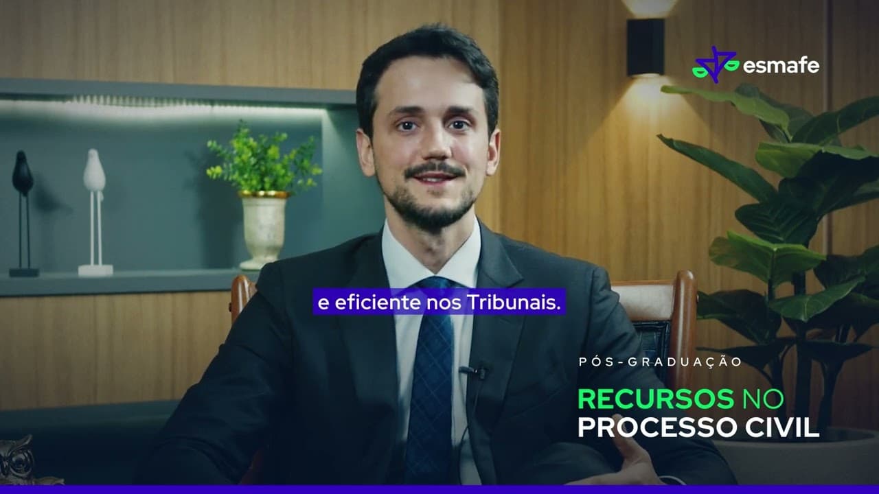 Apresentação do curso Recursos no Processo Civil
